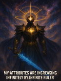 My attributes are increasing infinitely webnovel cover